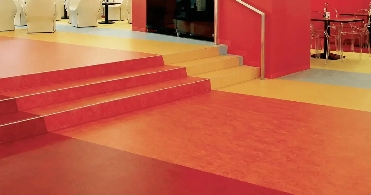 Snack bar with beautiful professionally installed linoleum flooring in Newark, NJ